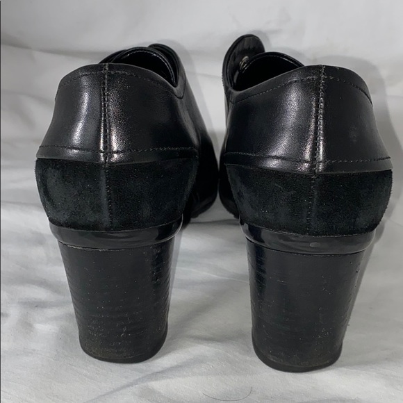 Rockport Black leather Heels Size 8 - Picture 7 of 9